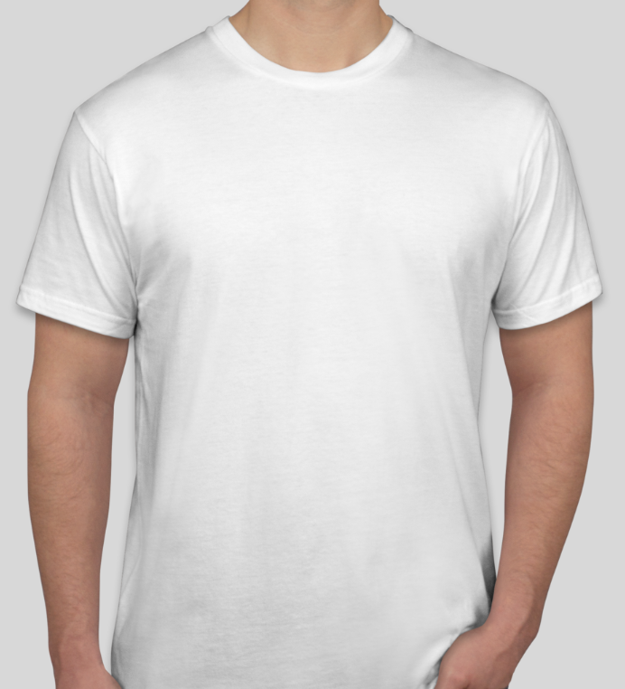 High Quality Plain White Round Neck T - Shirt