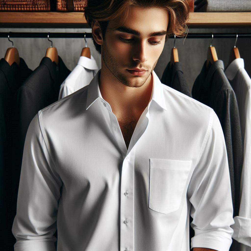 Solid Shirts for Men With Pocket - Stretchable & Comfortable