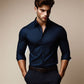 Solid Shirts for Men With Pocket - Stretchable & Comfortable