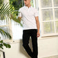 White Solid Polo T-shirt