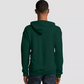 Bottle Green Zipper Hoodie