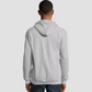 Grey With Zipper Hoodie