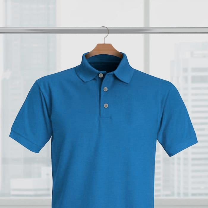 Light Blue Polo T-Shirt For Men