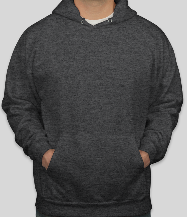 Charcoal Without Zipper Hoodie