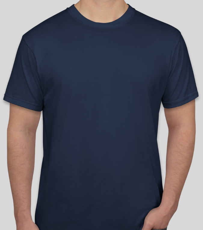 Navy Round Neck T-Shirt for Men